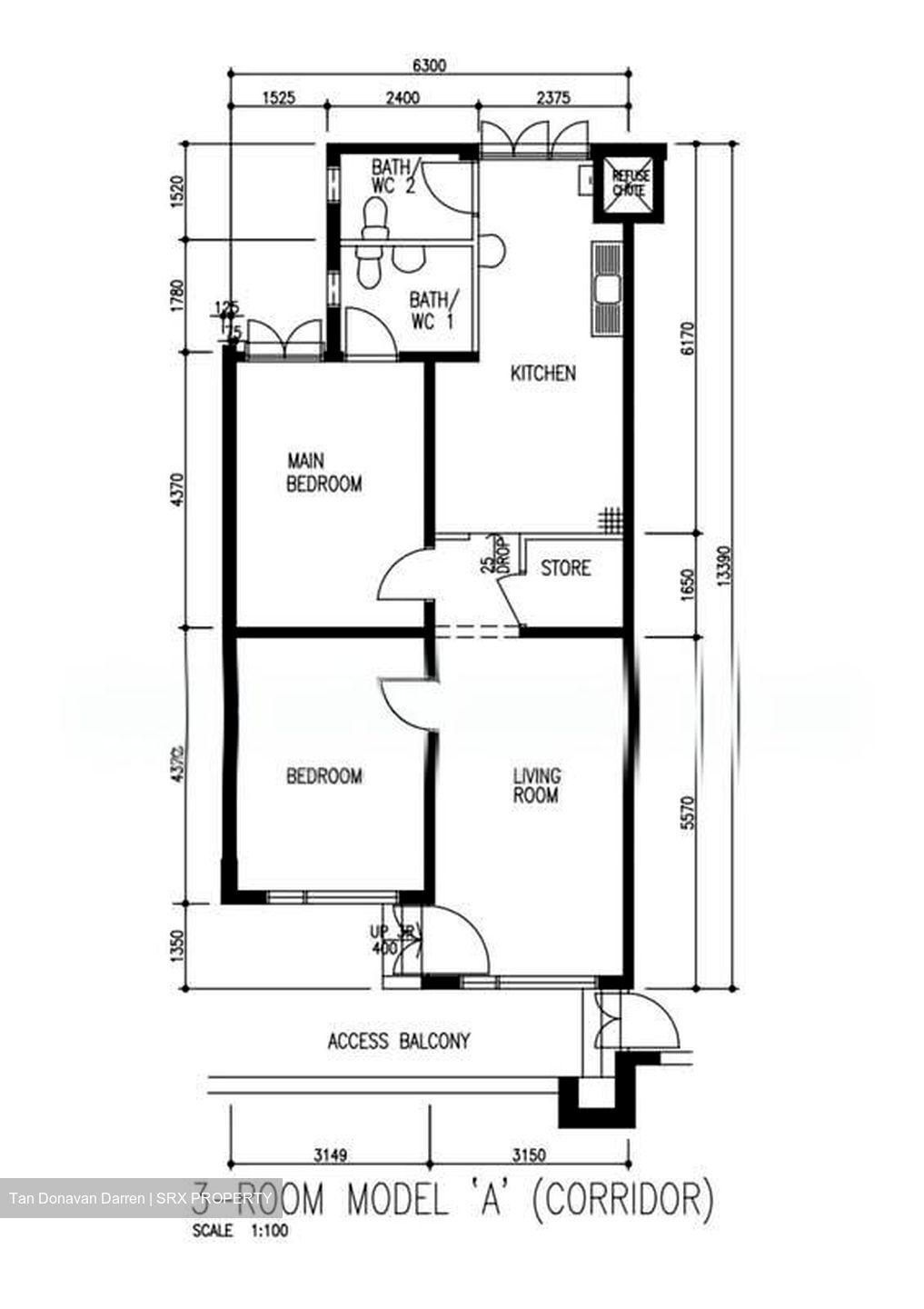 Blk 131 Cashew Road (Bukit Panjang), HDB 3 Rooms #534697401